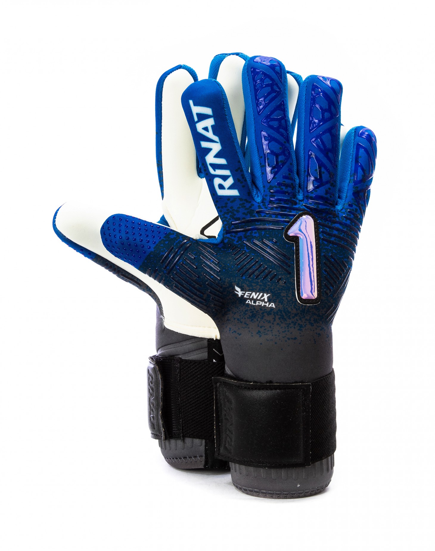 Guantes de Portero Rinat Fenix Superior Alpha CF Azul Infantil