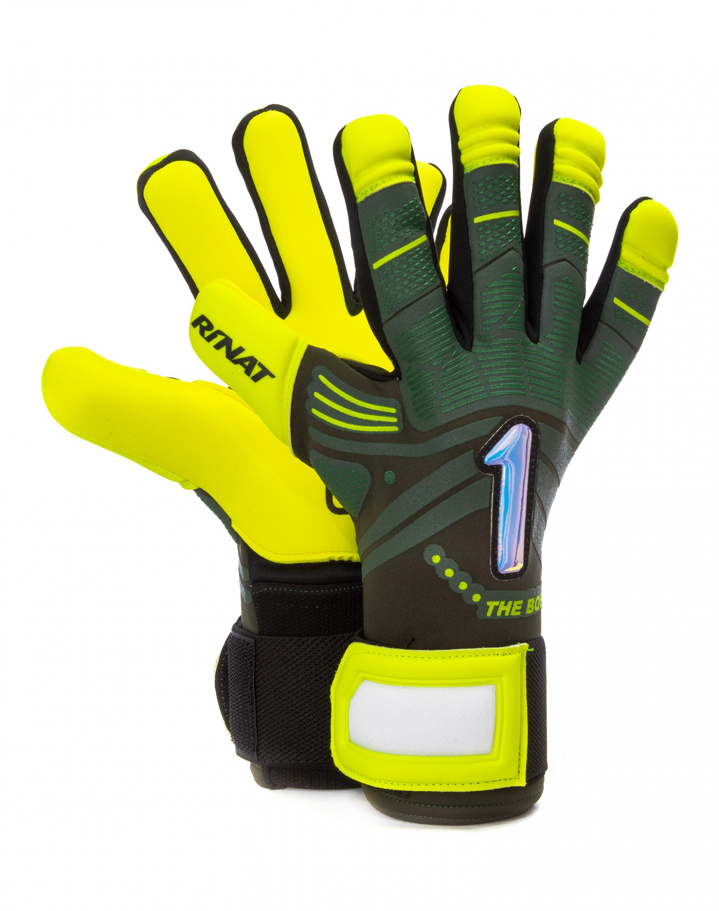 Guantes de Portero Rinat The Boss Alpha Verde