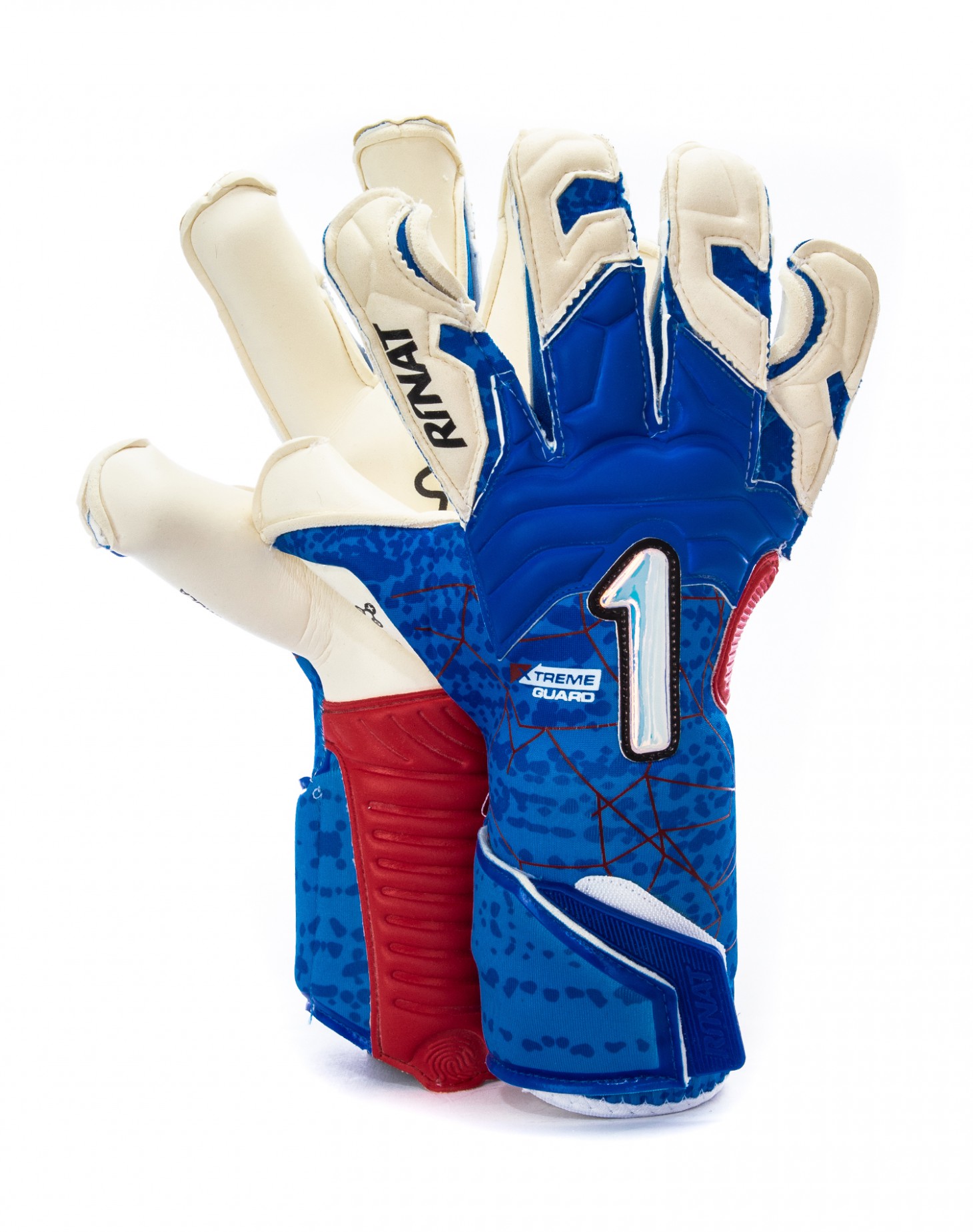 Guantes Rinat Xtreme Guard Pro Azul - Rojo