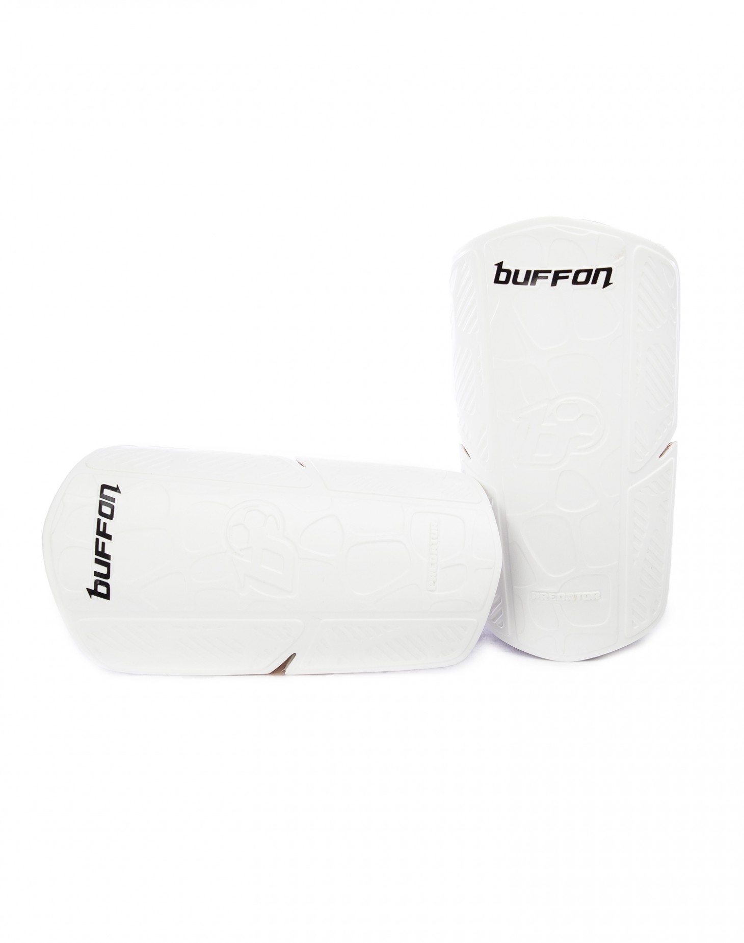 Espinilleras Buffon Predator Blanca