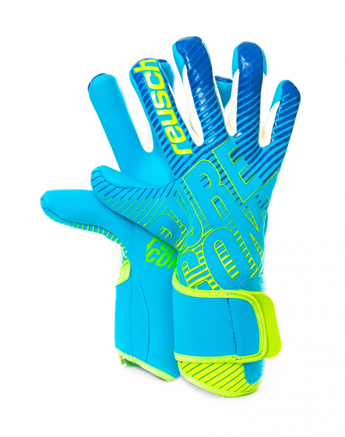 Guantes de Portero Reusch Pure Contact 3 AX2 Aqua Blue