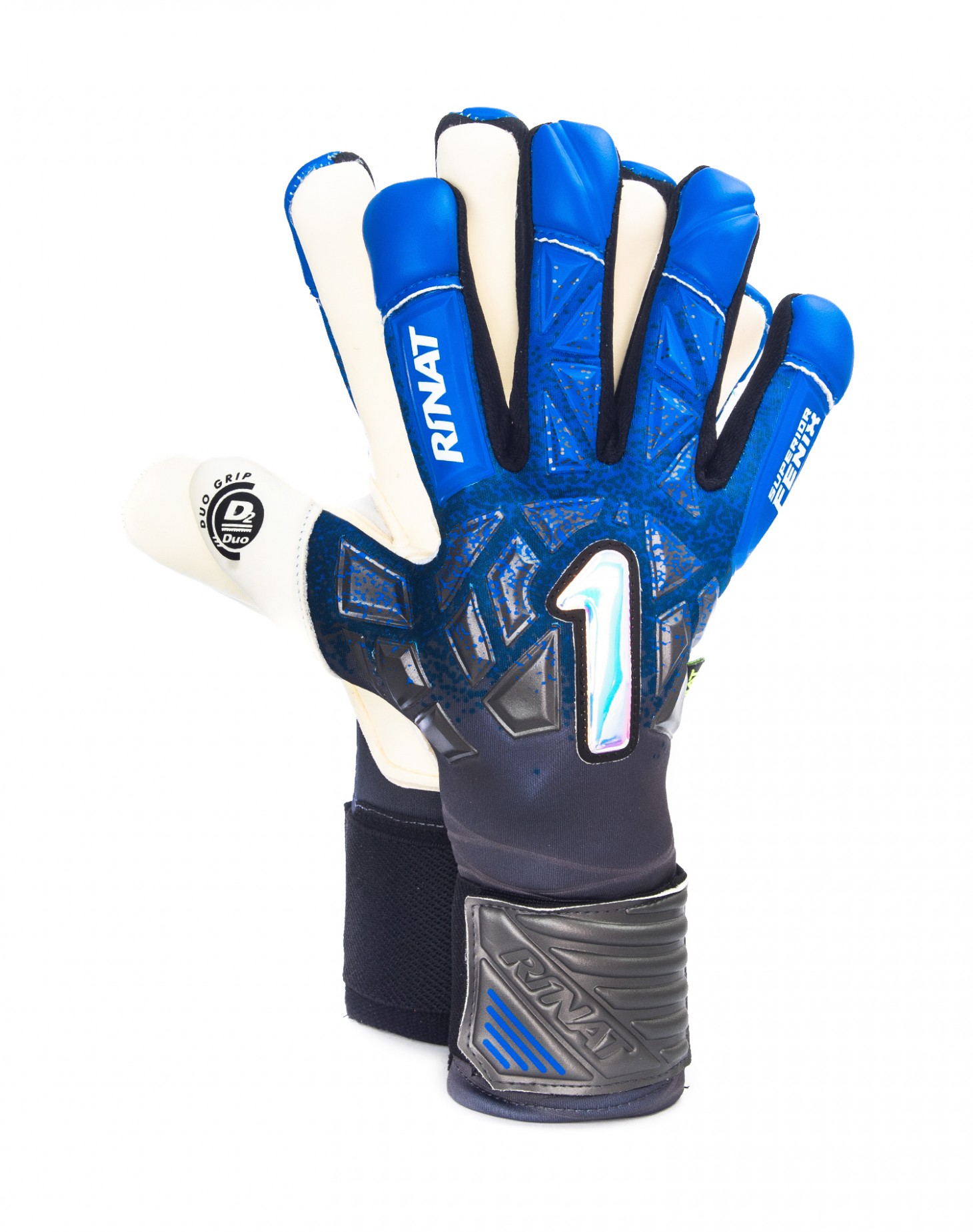Guantes de Portero Rinat Fenix Superior Alpha JD Azul