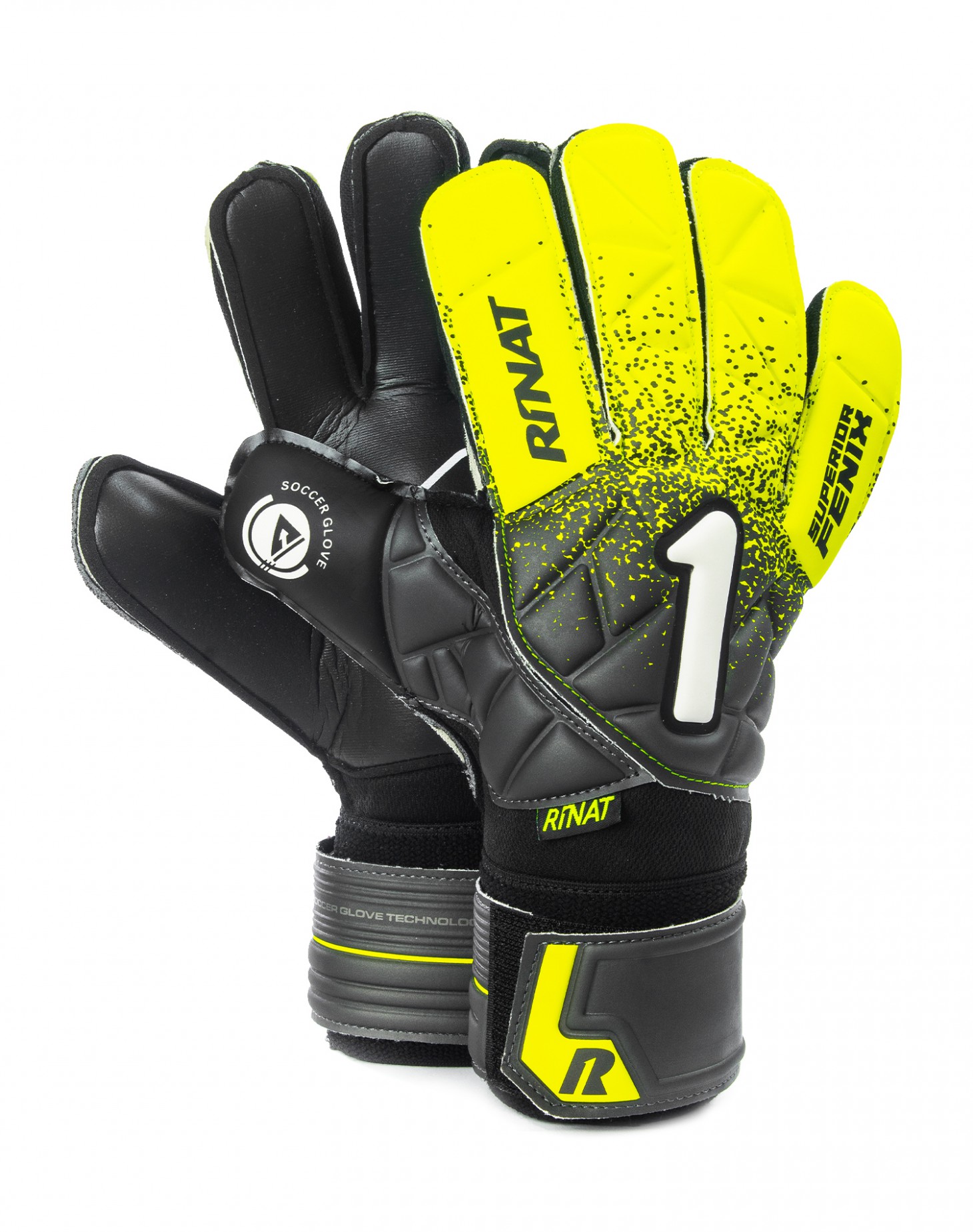 Guantes de Portero Rinat Fenix Superior JD Semi Neón