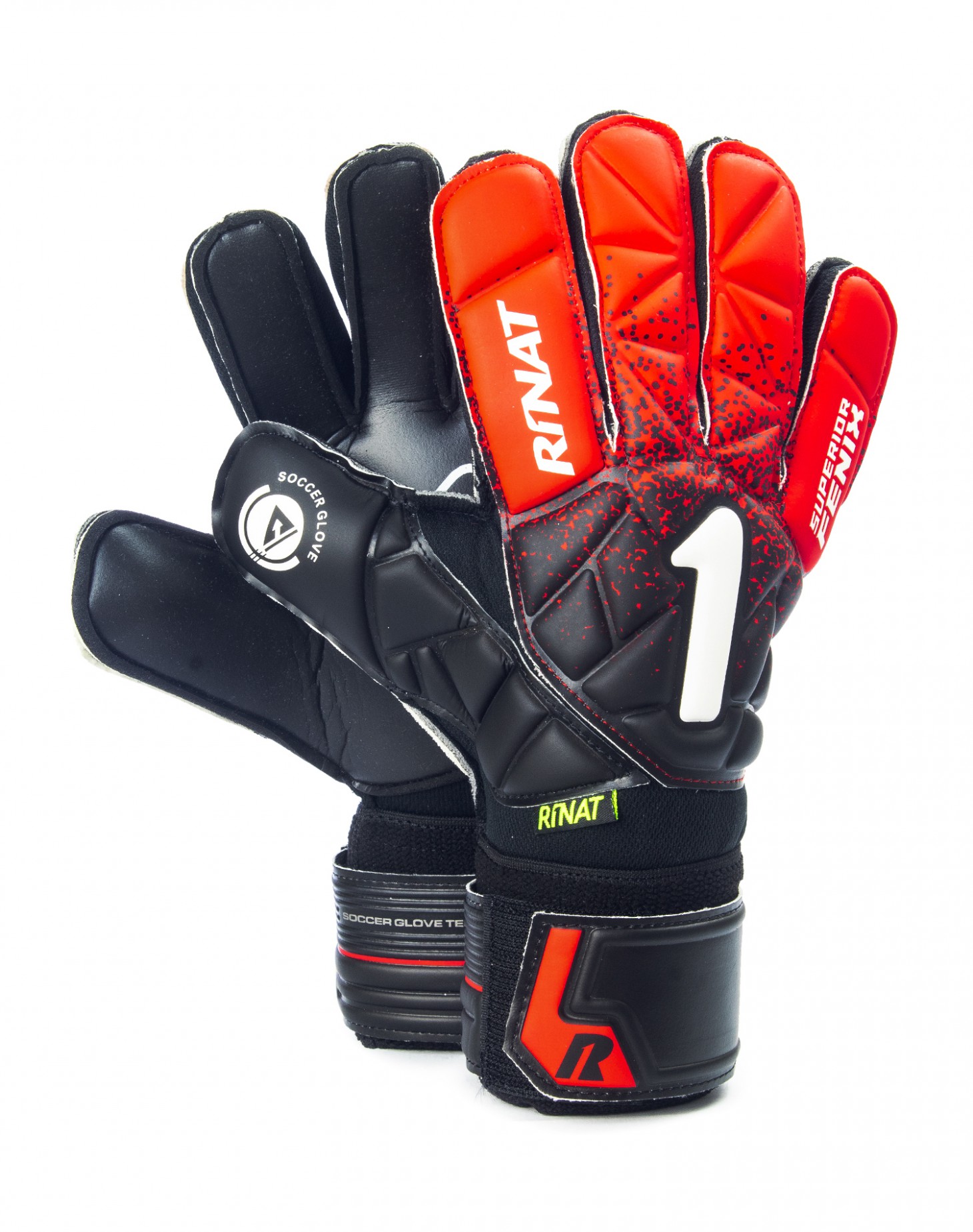 Guantes de Portero Rinat Fenix Superior JD Semi Rojo