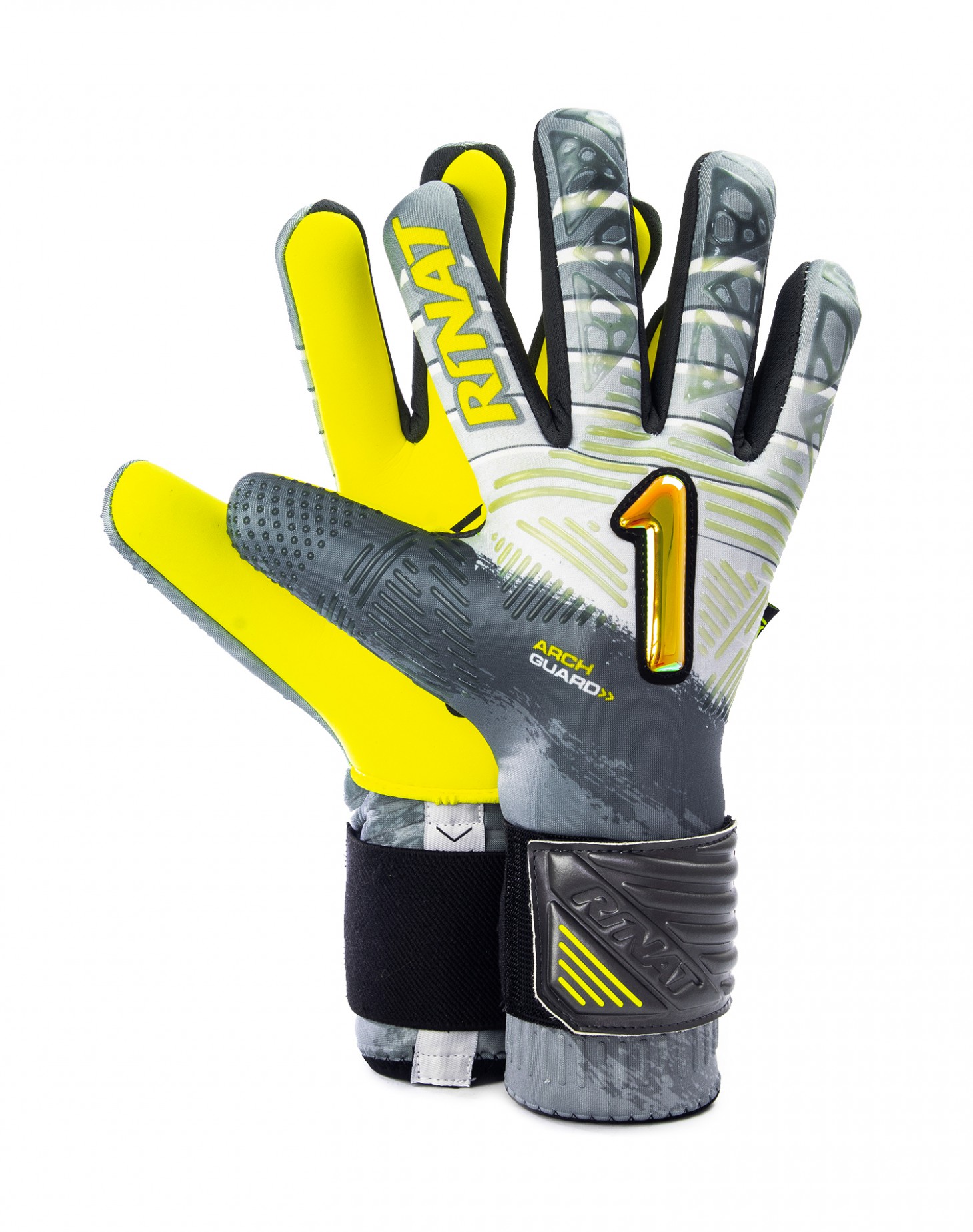 Guantes de Portero Rinat Arch Guard Alpha Gris