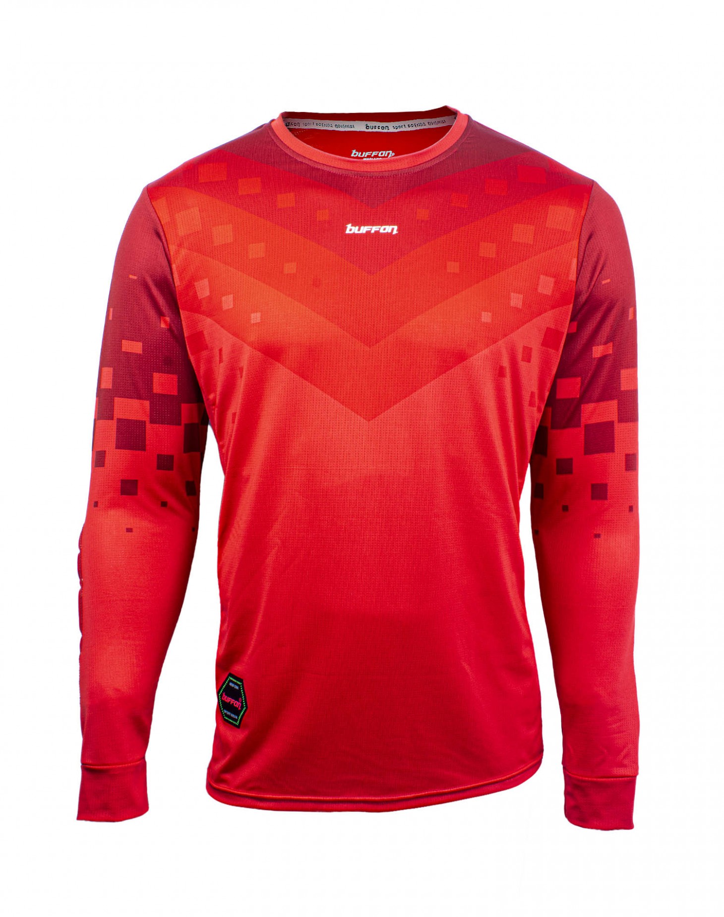 Jersey de Portero Buffon Fenix Rojo