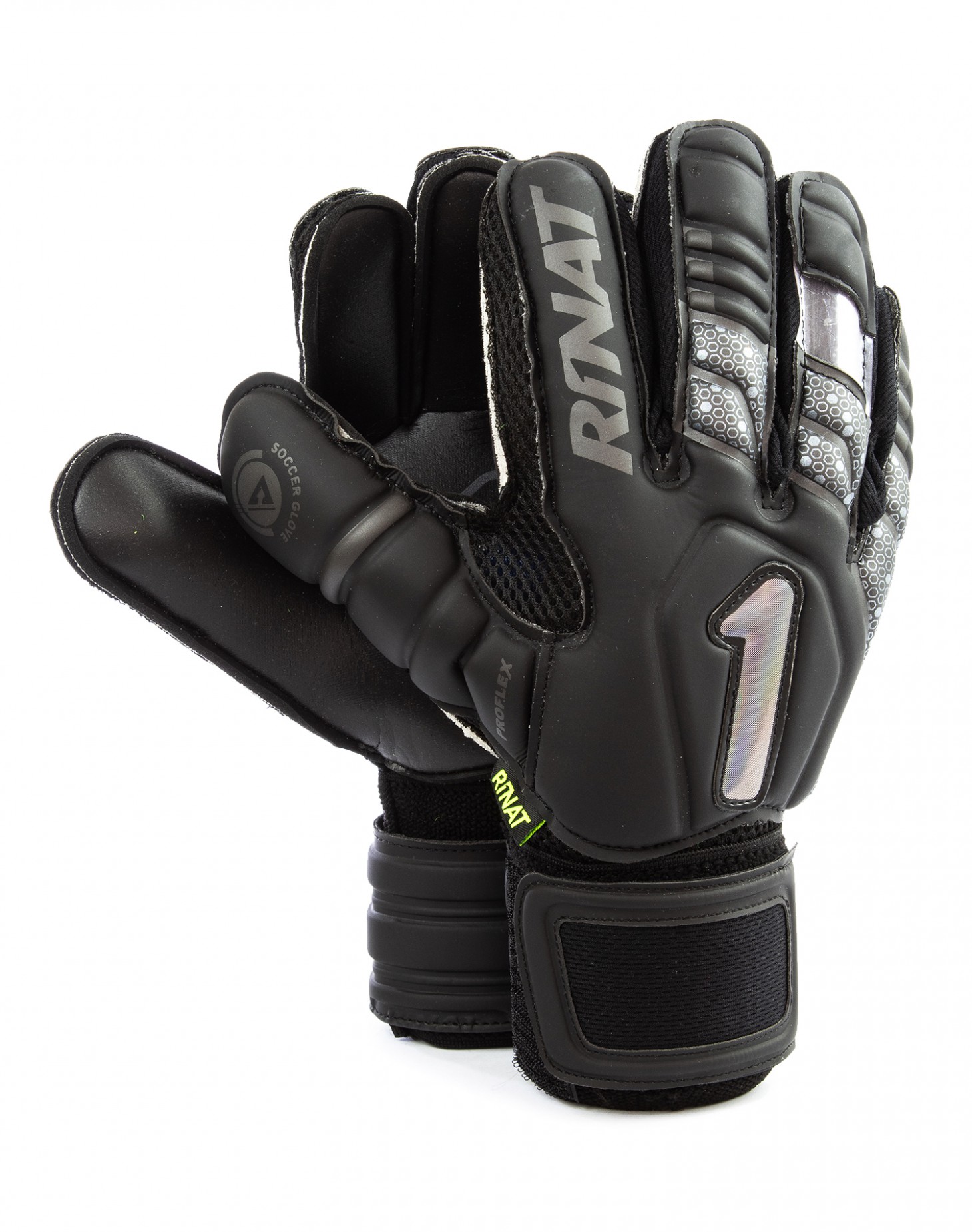 Guantes Rinat Uno Premier Lux Spine Infantil Negro
