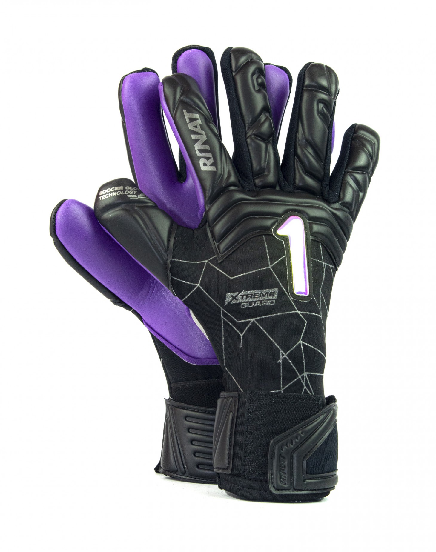 Guantes de Portero Rinat Xtreme Guard Superior Semi Negro/Morado