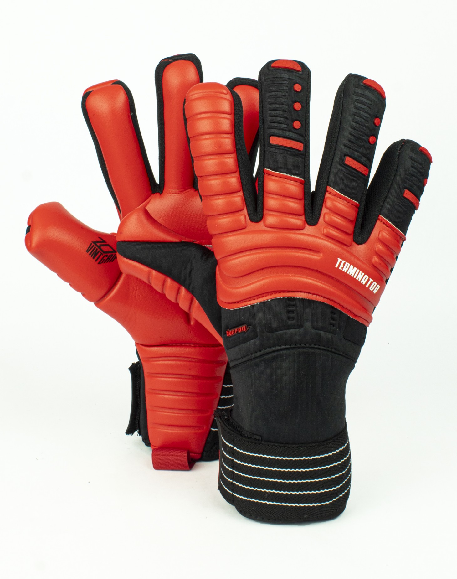 Guante Buffon Terminator Pro Varillas Negro