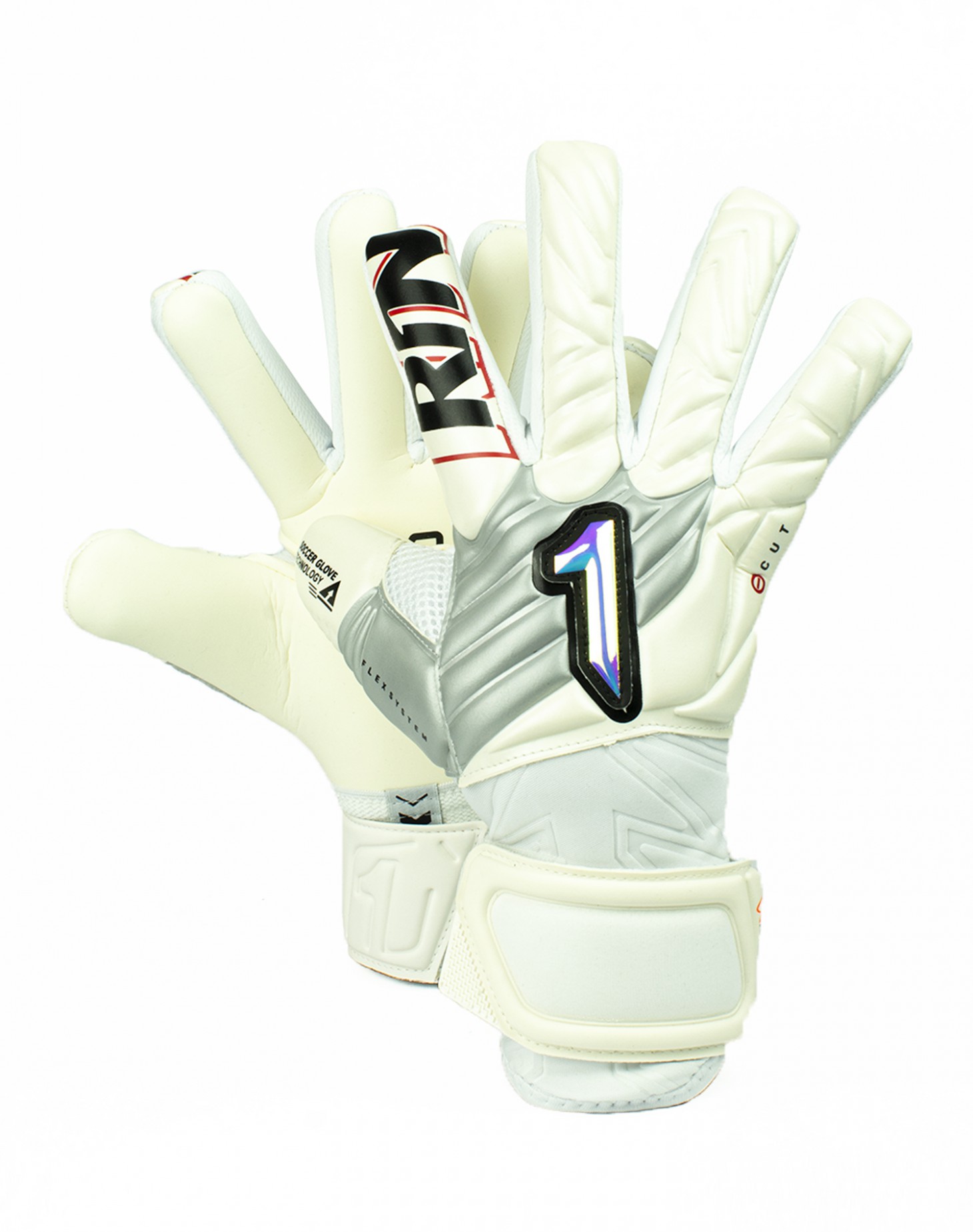 Guantes Rinat Meta GK Alpha Blanco Plata