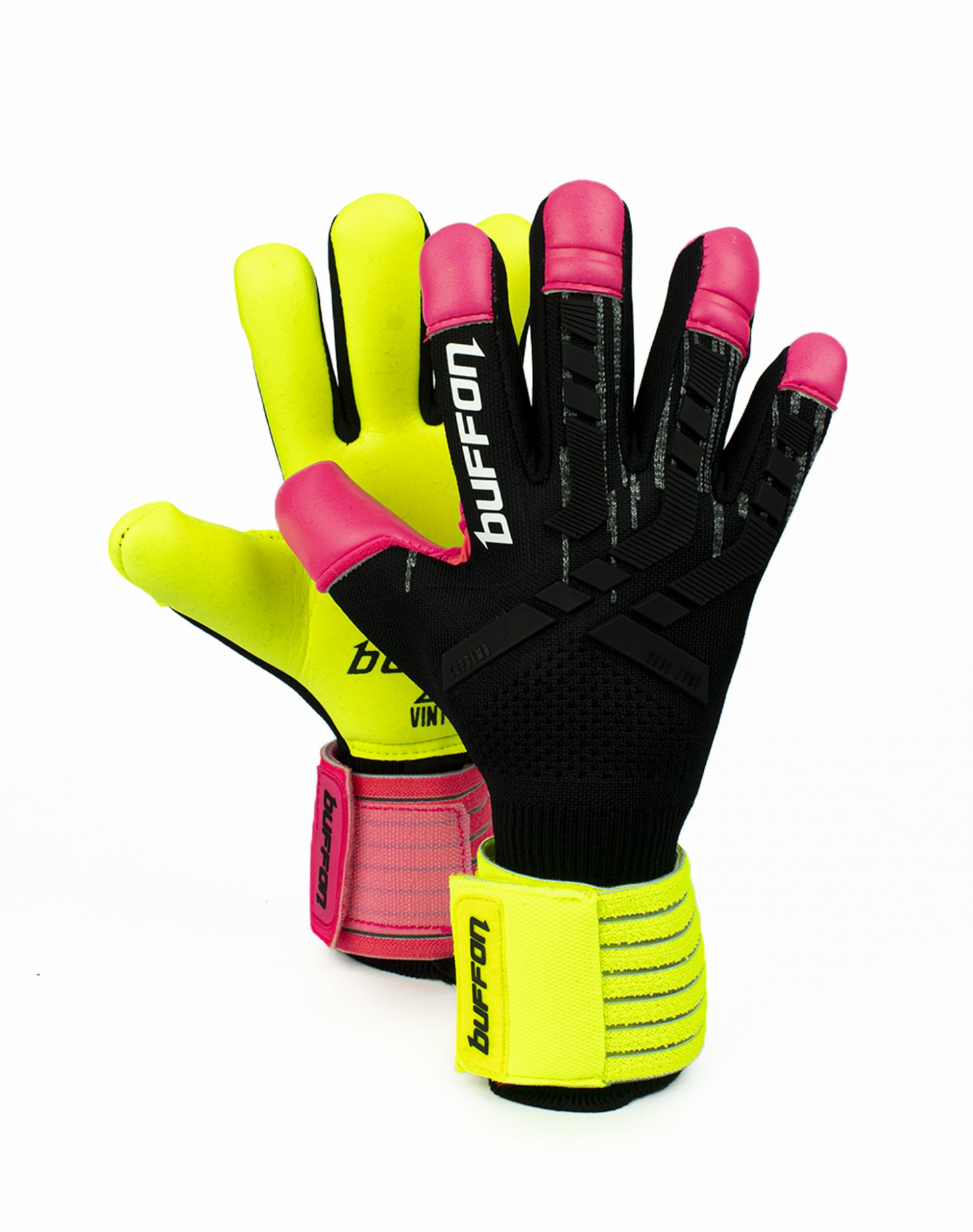 Guantes de Portero Buffon Supremo Néon Fiusha