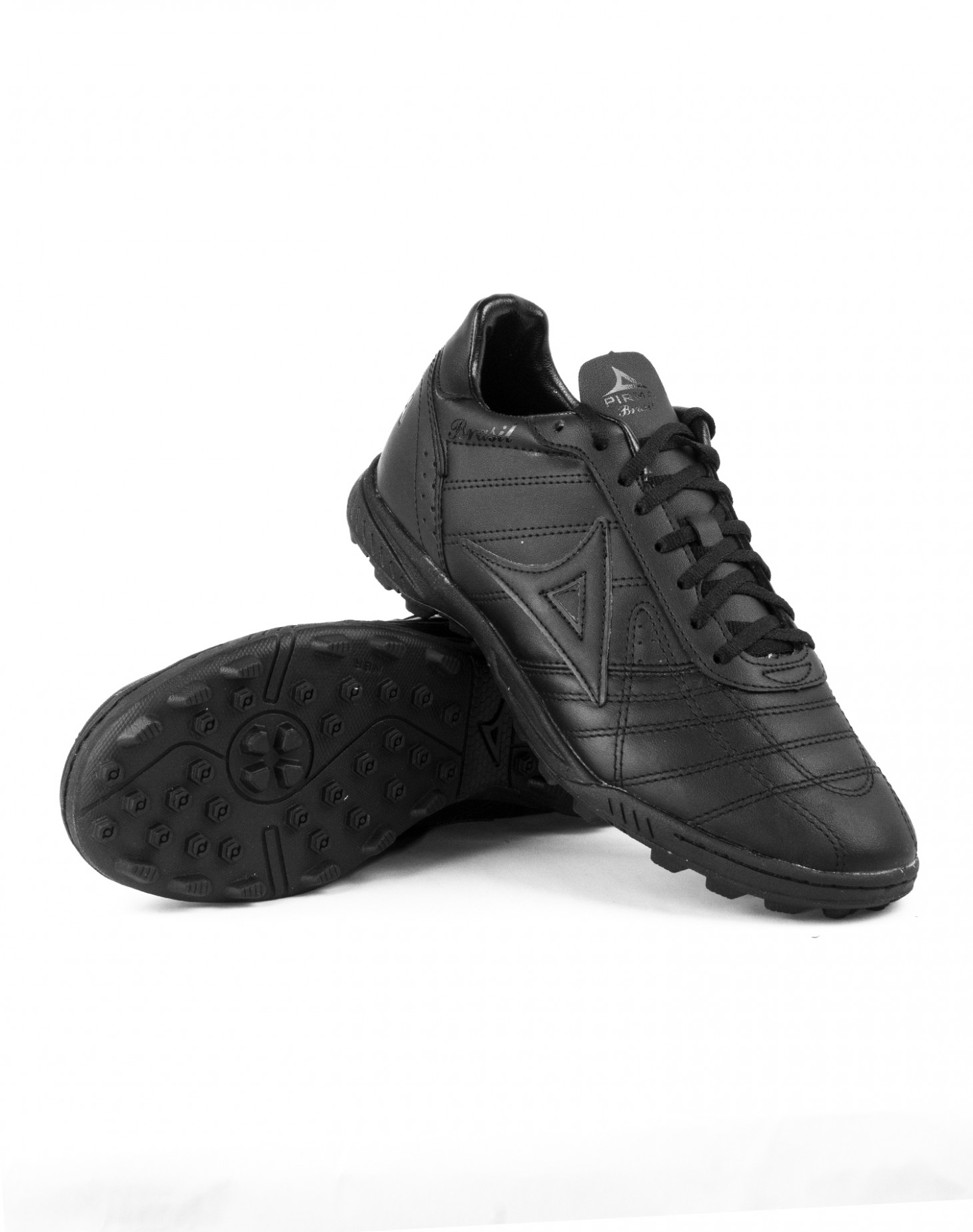 Zapatos de Futbol Rapido Pirma Brasil 503 Turf Negro