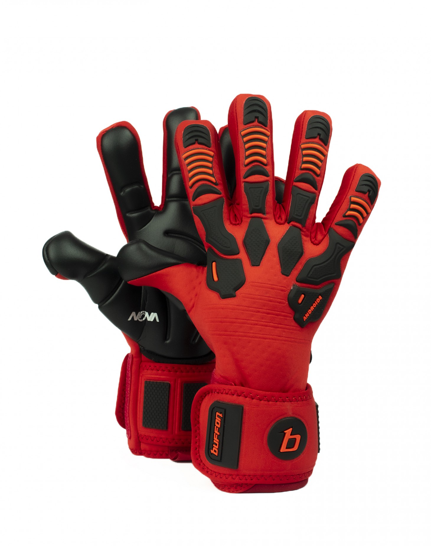 Guantes de Portero Buffon Androide Pro Rojo