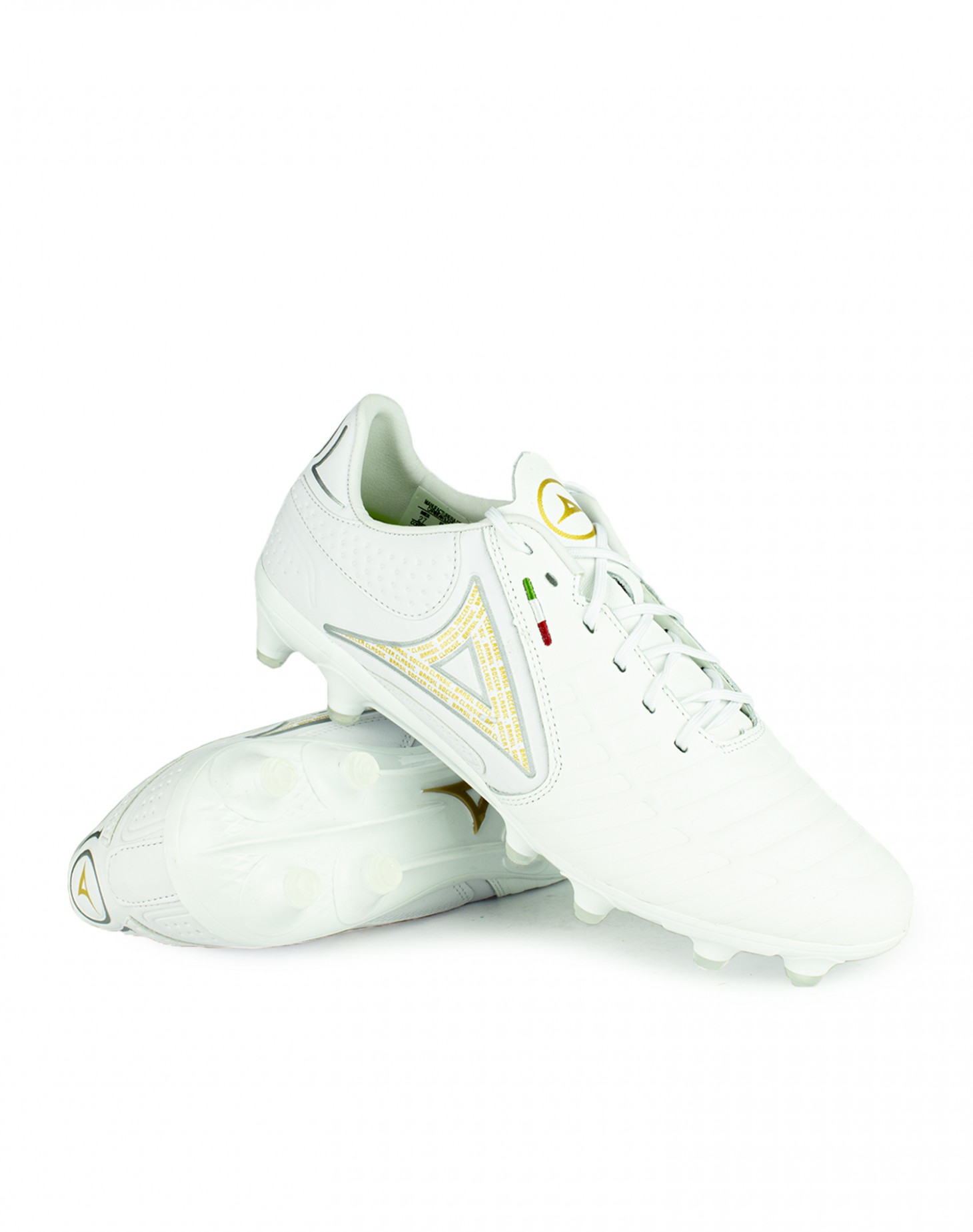 Tachones de Futbol Soccer Pirma Brasil Reinier Estandar 3042 Blanco
