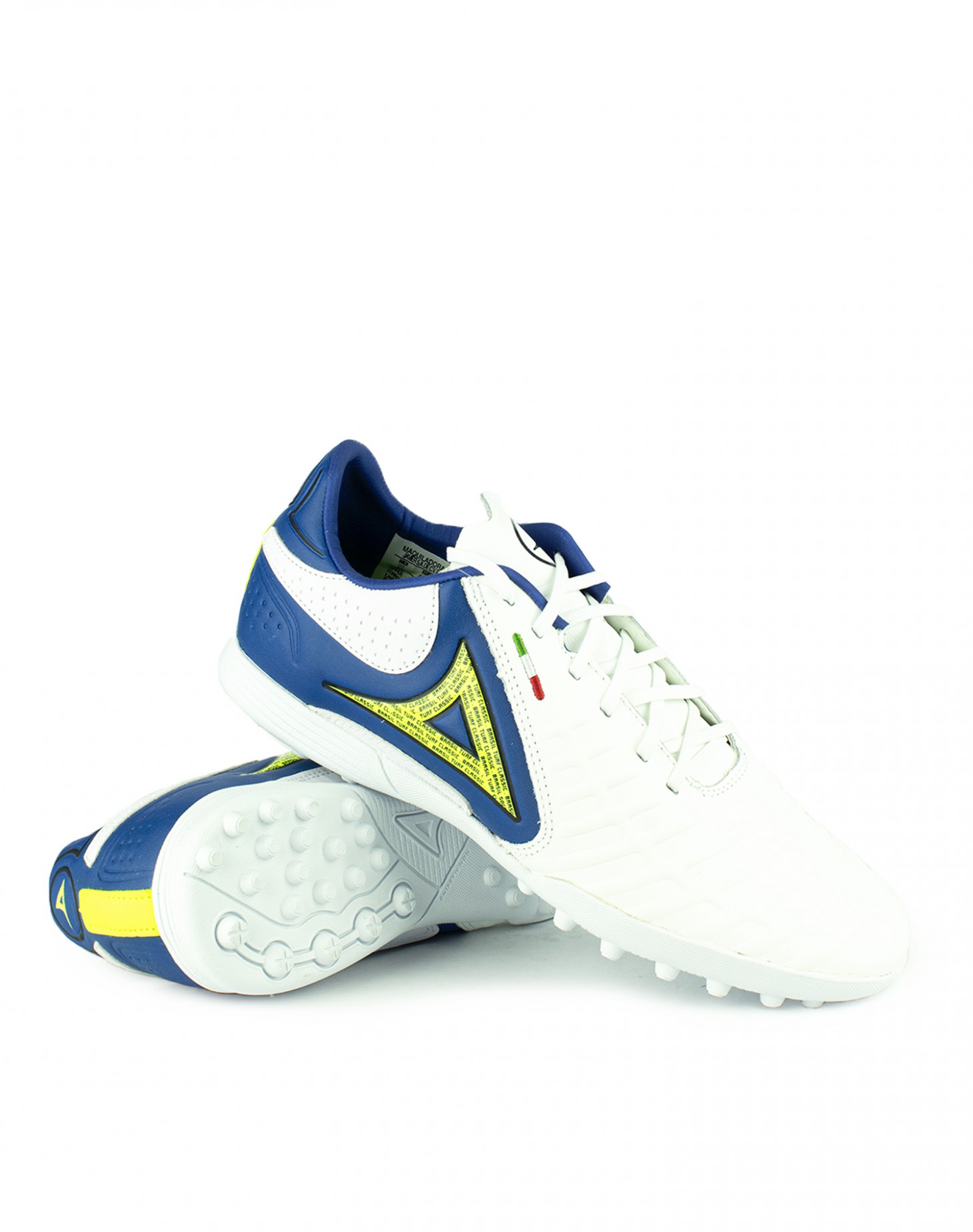 Zapatos de Futbol Rapido Pirma Turf Reinier Blanco/Azul