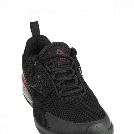 Tenis Pirma Running Valvula A3 Negro/Rojo