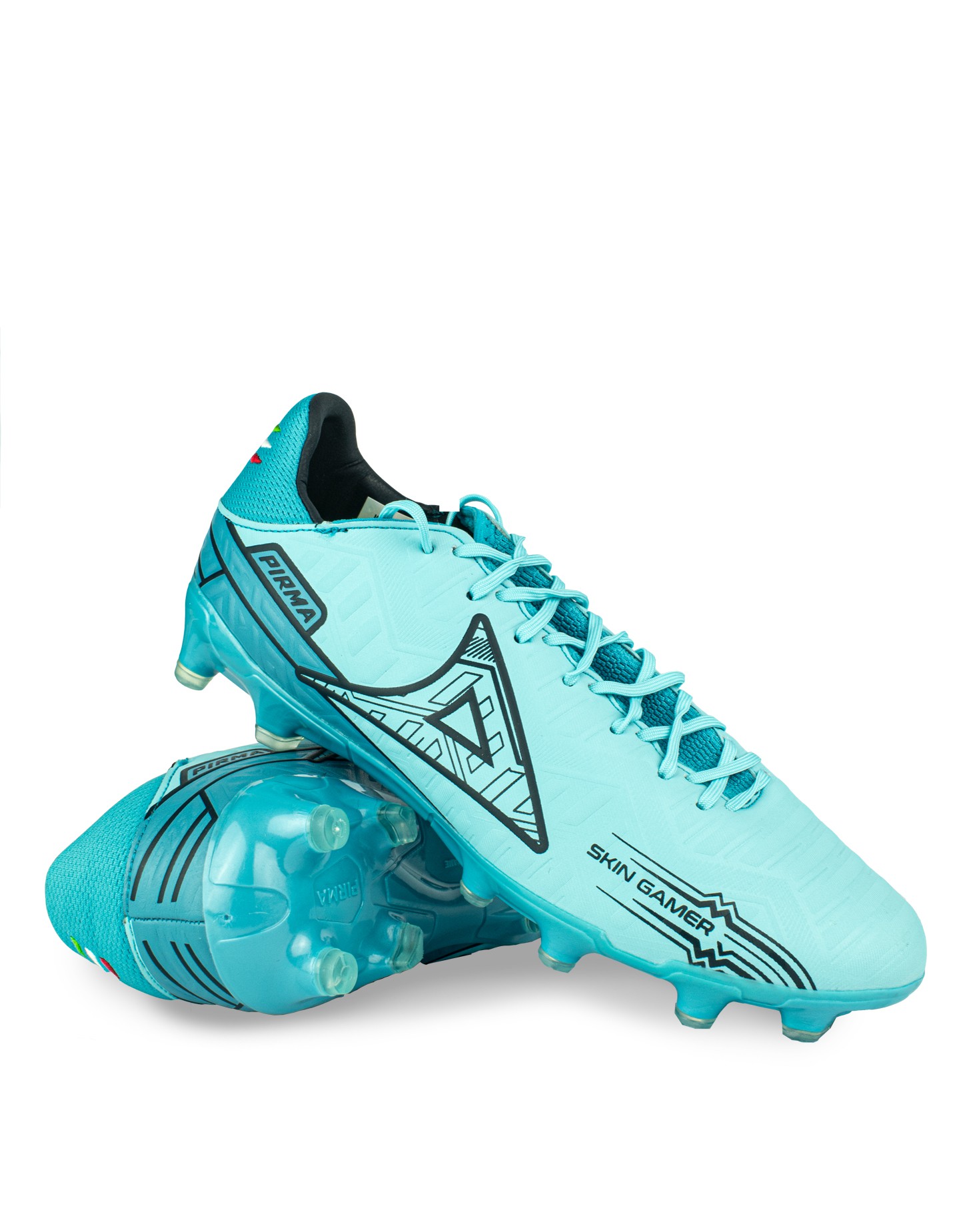 Tachones de Futbol Soccer Pirma Skin Gamer Azul