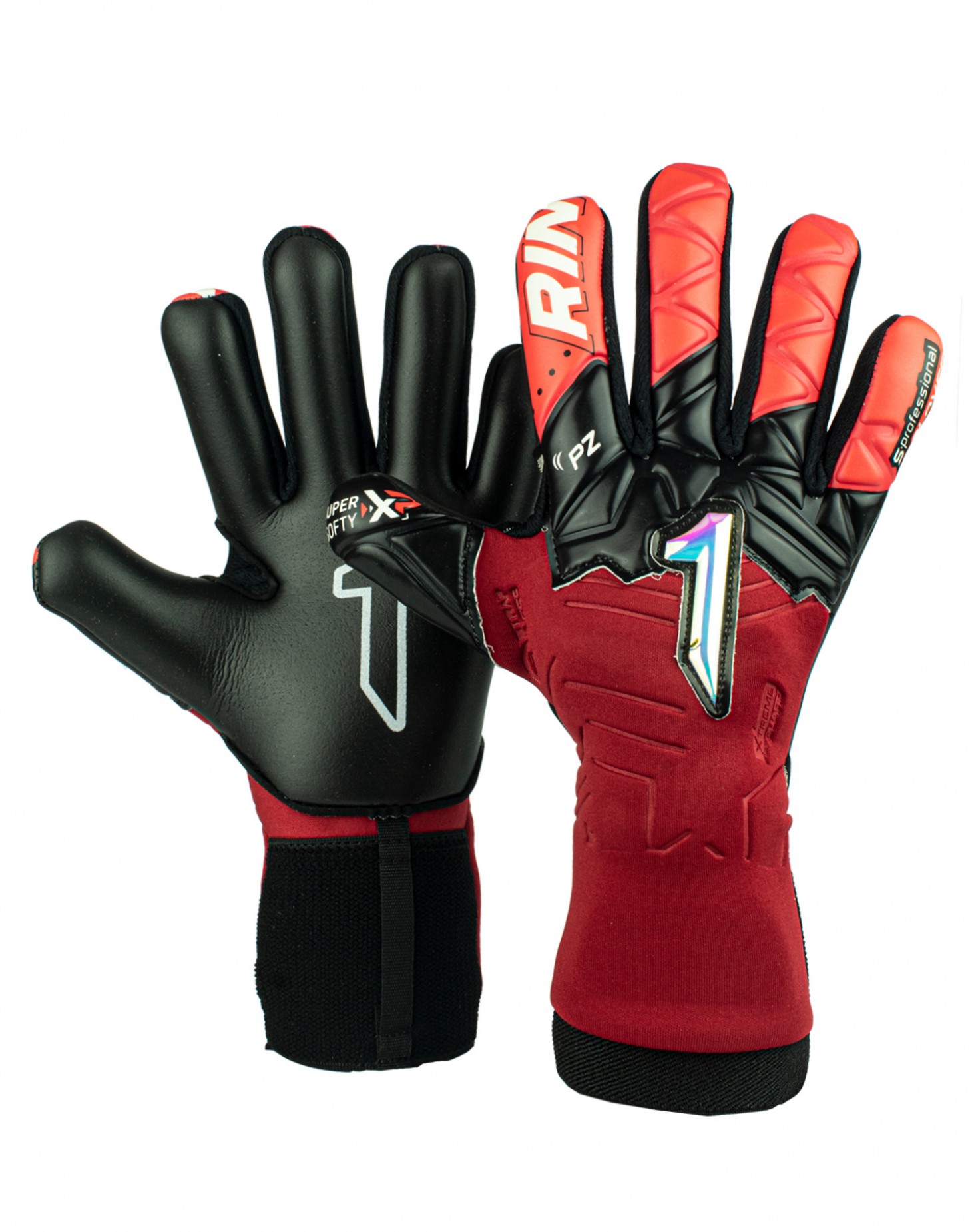 Guantes de Portero Rinat Xtreme Guard Zhero Rojo Inf