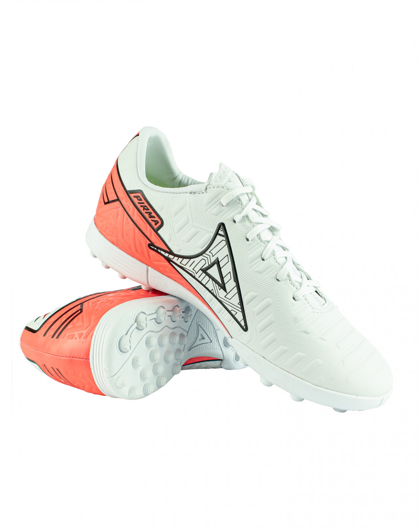 Tachones de Futbol Rapido Pirma Skin Gamer Blanco Rojo