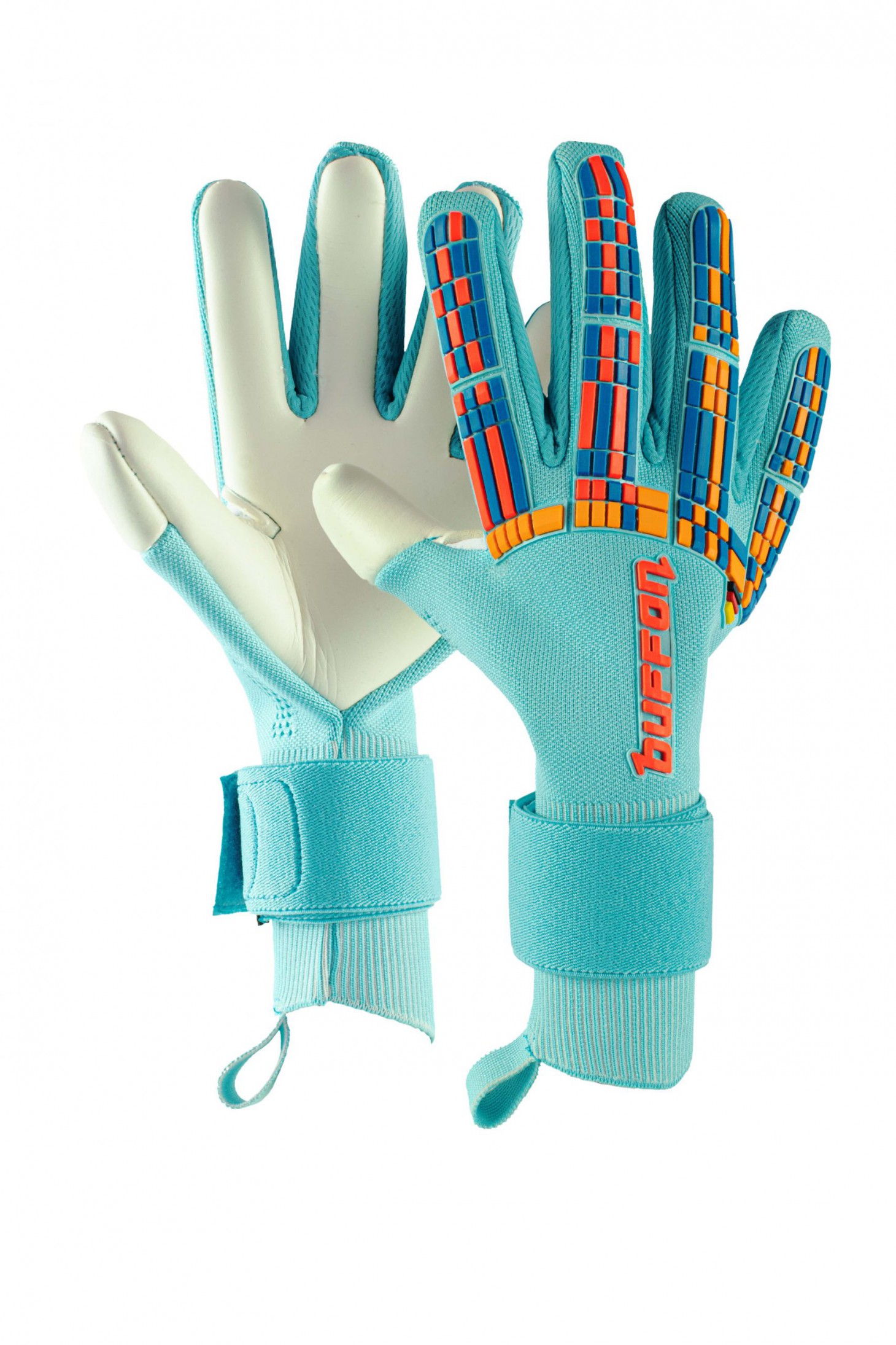 Guantes de Portero Buffon Pixel Pro Menta Rey