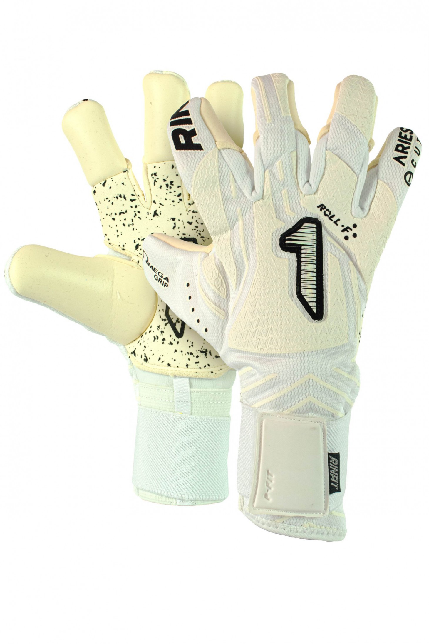 Guantes de Portero Rinat Aries Nemesis Semi Blanco