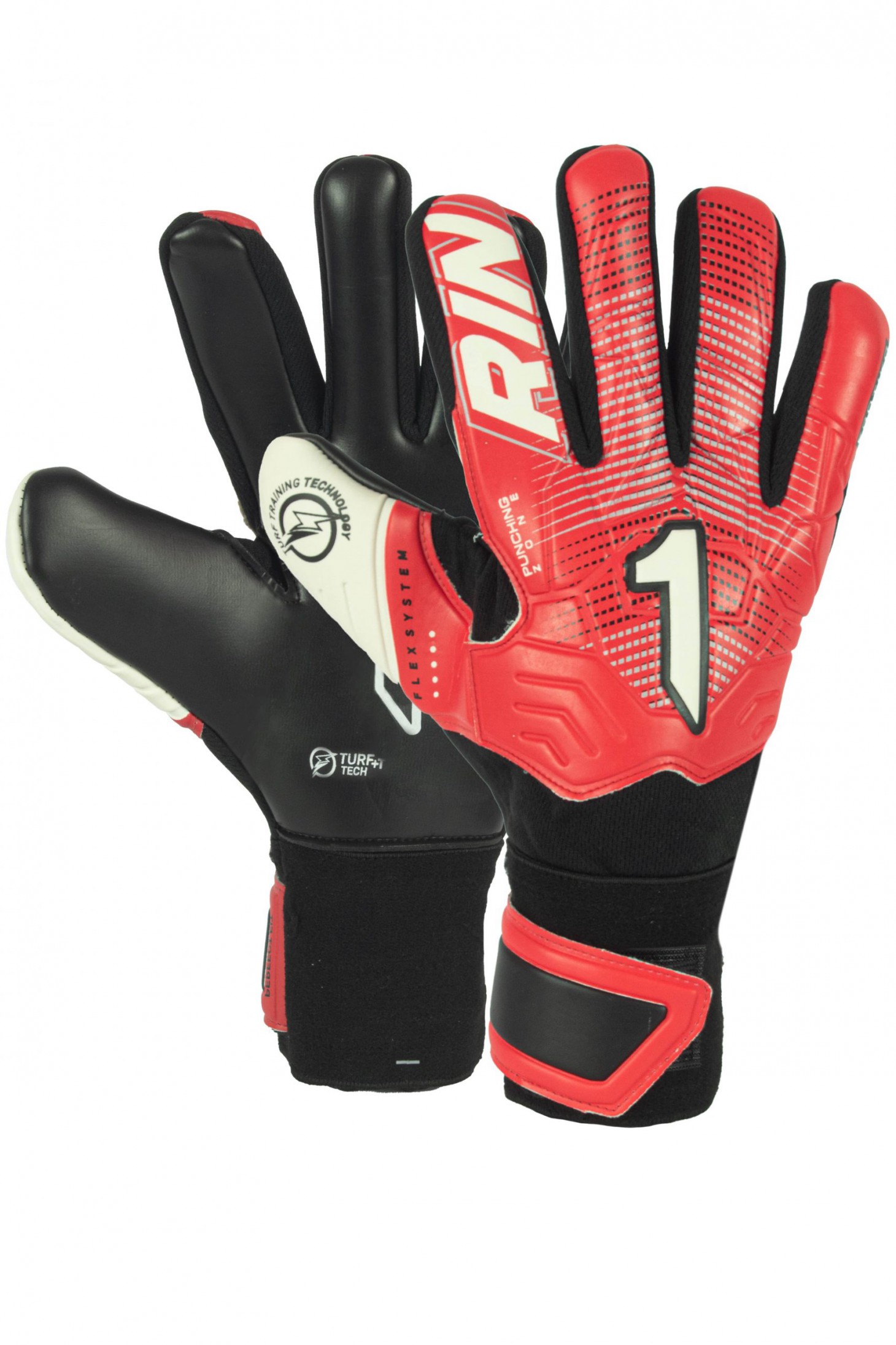 Guantes Rinat Egotiko Stellar Turf Training Turf Rojo