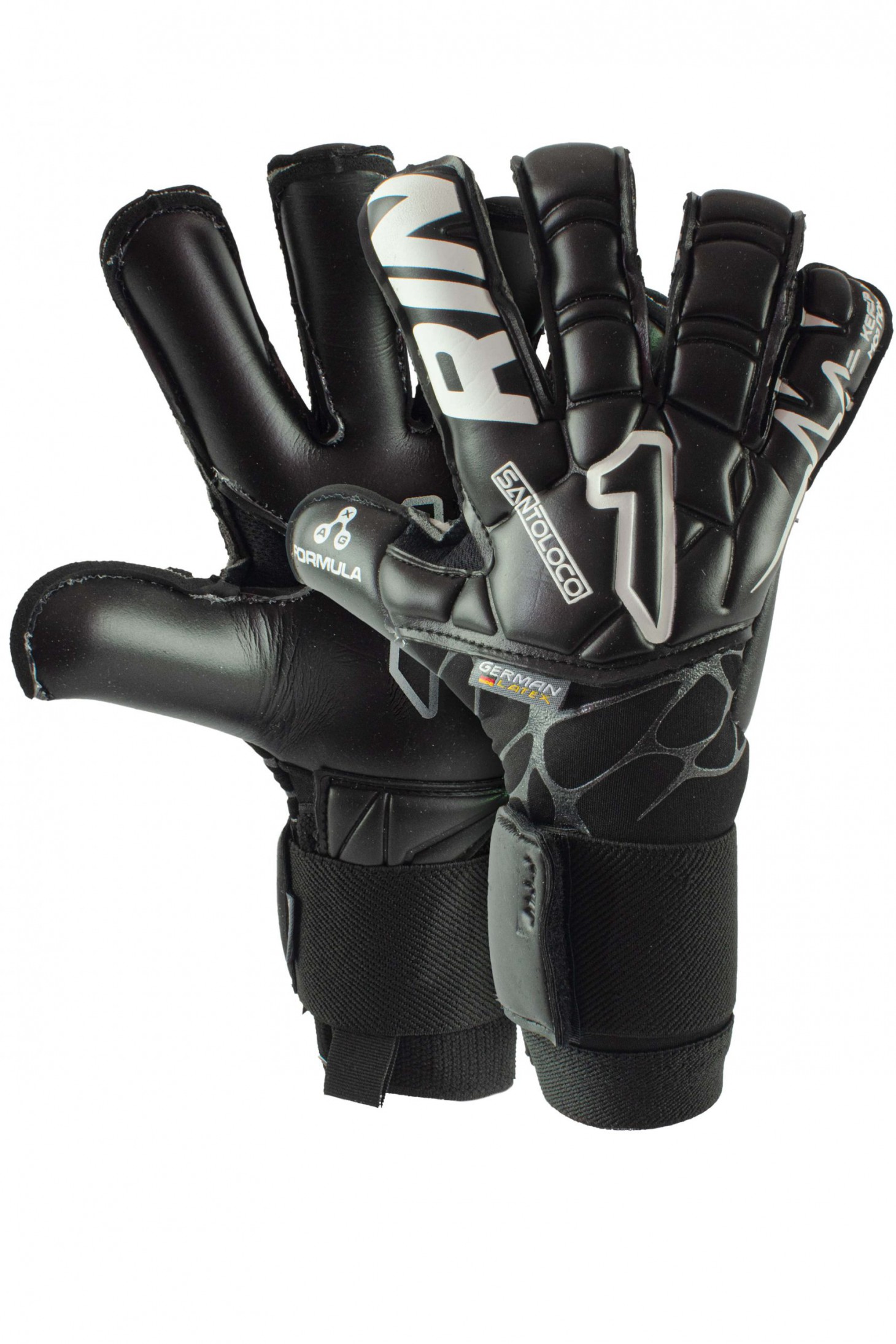 Guantes de portero Rinat Santoloco Pro Negro
