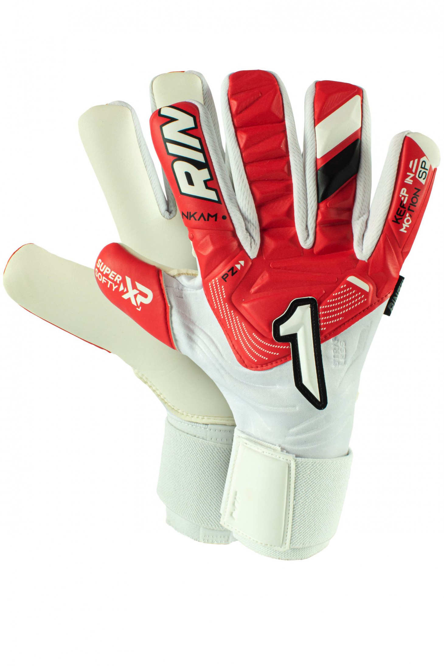 Guantes de Portero Rinat Nkam Prime Blanco Rojo