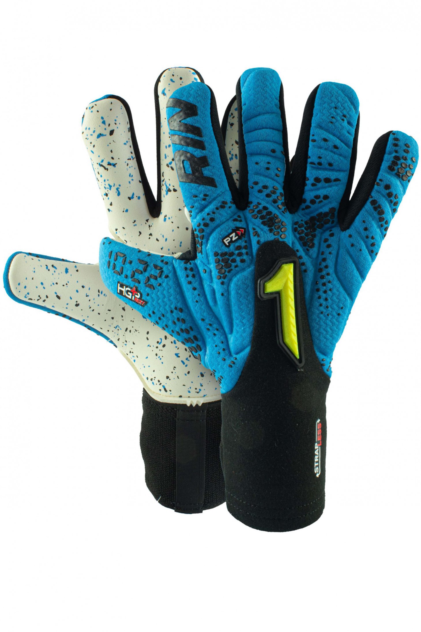 Guantes de Portero Rinat Kronos 10:22 Turf Azul