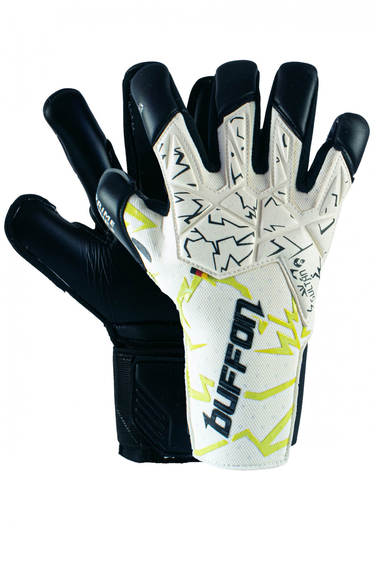 Guantes de Portero Buffon Sultan Pro Negro Néon