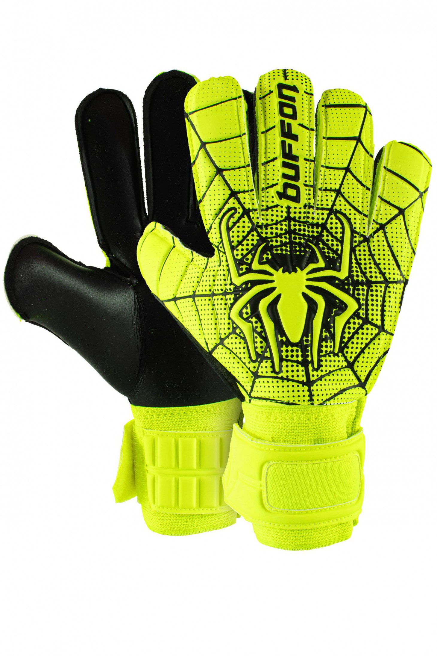 Guantes Buffon Spider Basico 2 Neón
