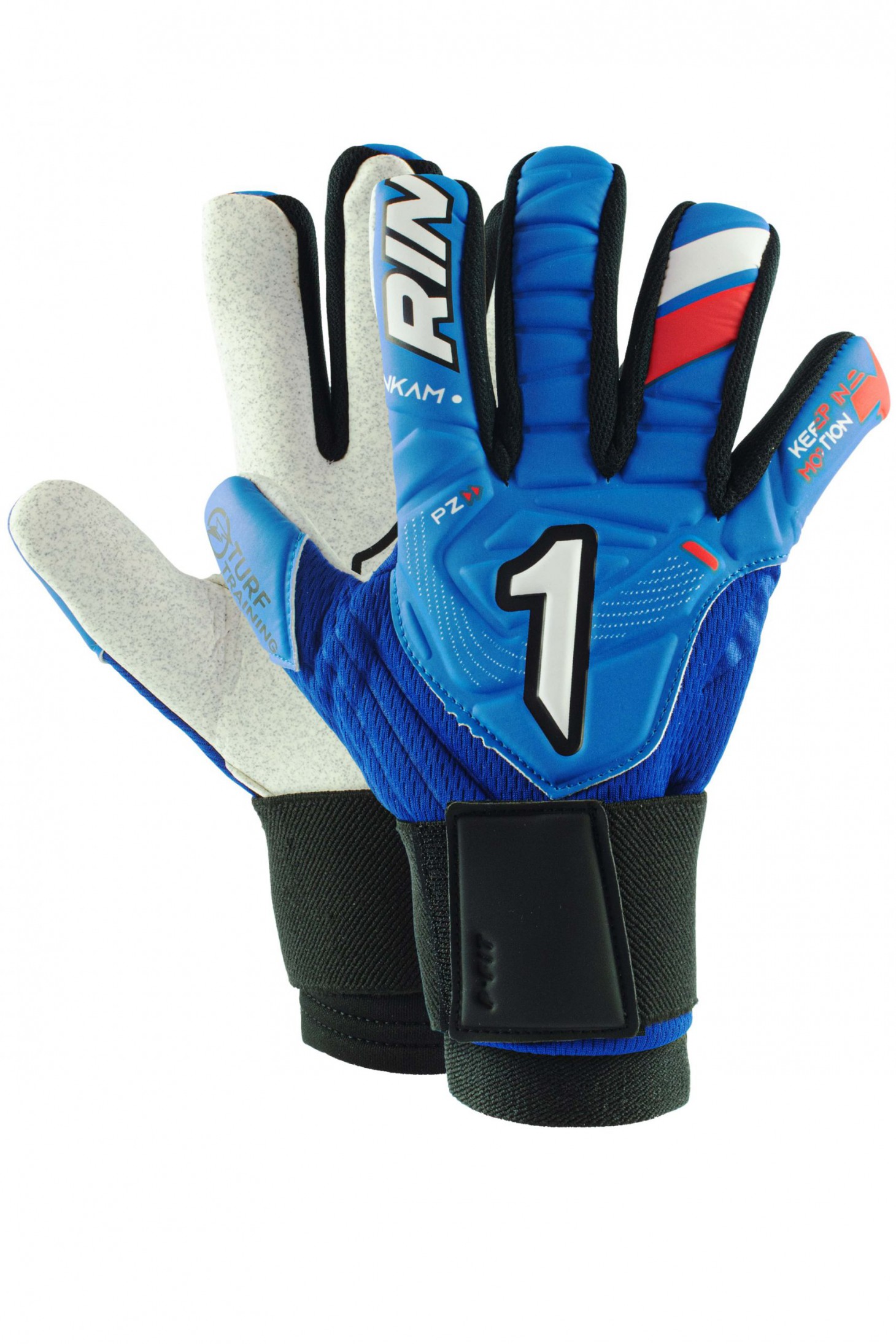 Guantes de portero Rinat Nkam Training Turf Azul Infantil