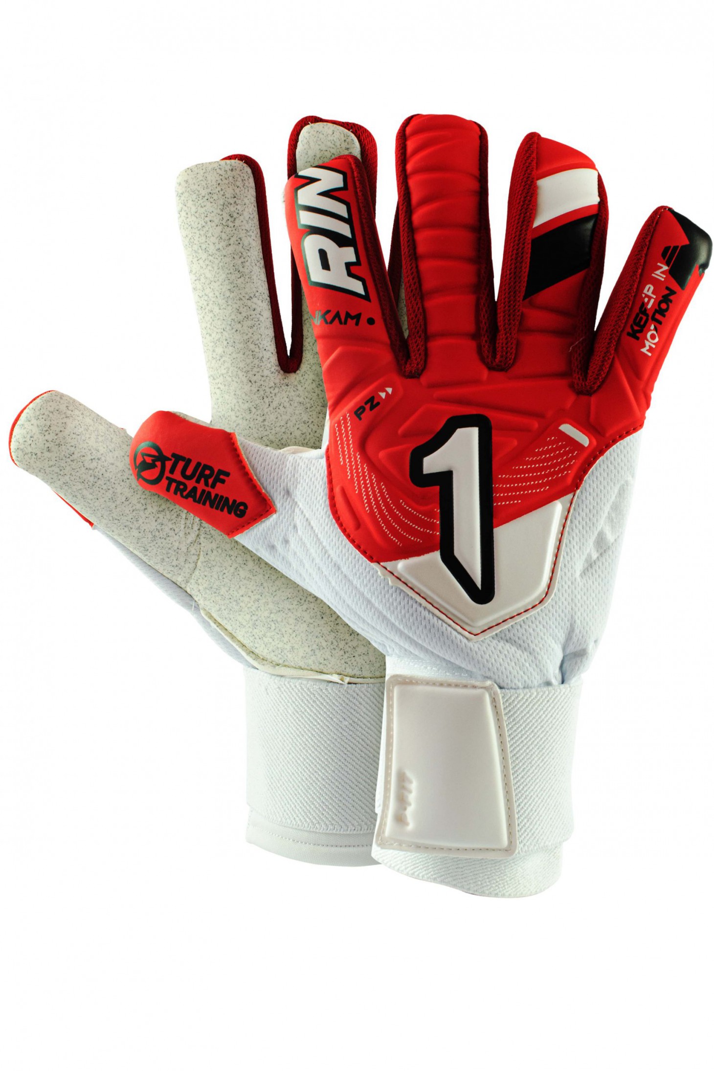 Guantes de portero Rinat Nkam Training Turf Rojo Infantil