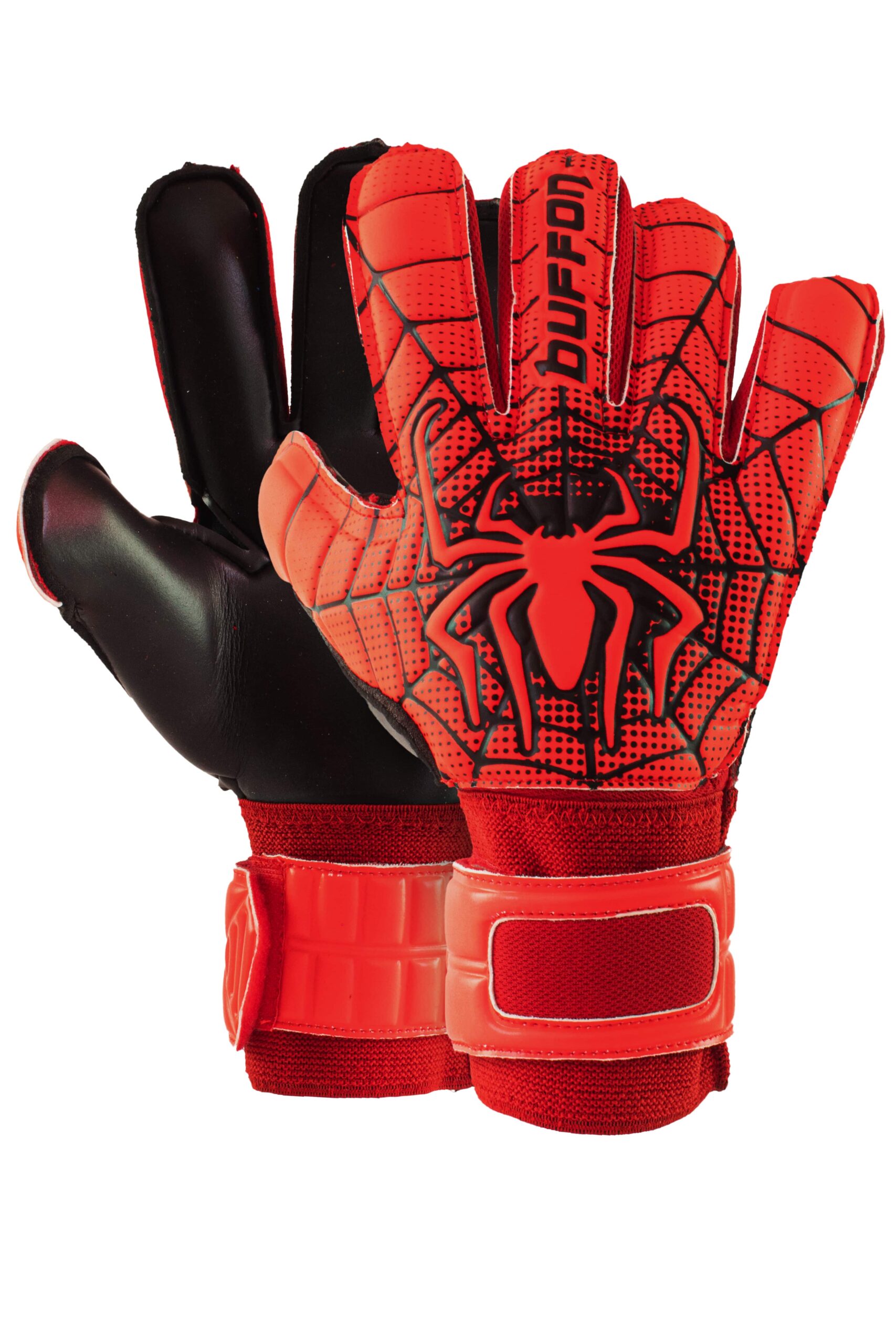 Guantes de portero Buffon Spider Basico Varillas Rojo