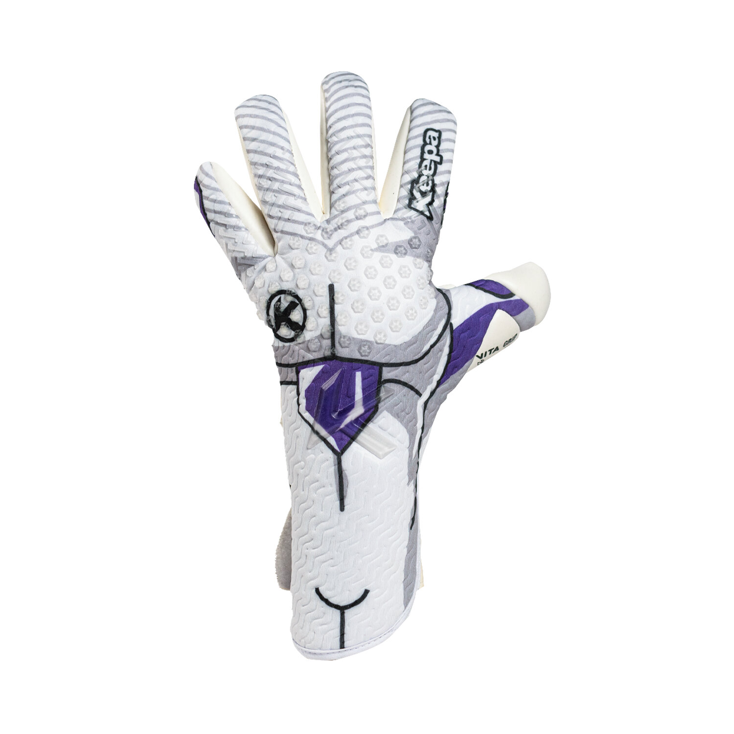 Guantes de Portero Keepa Delta Hero Pro Azul blanco