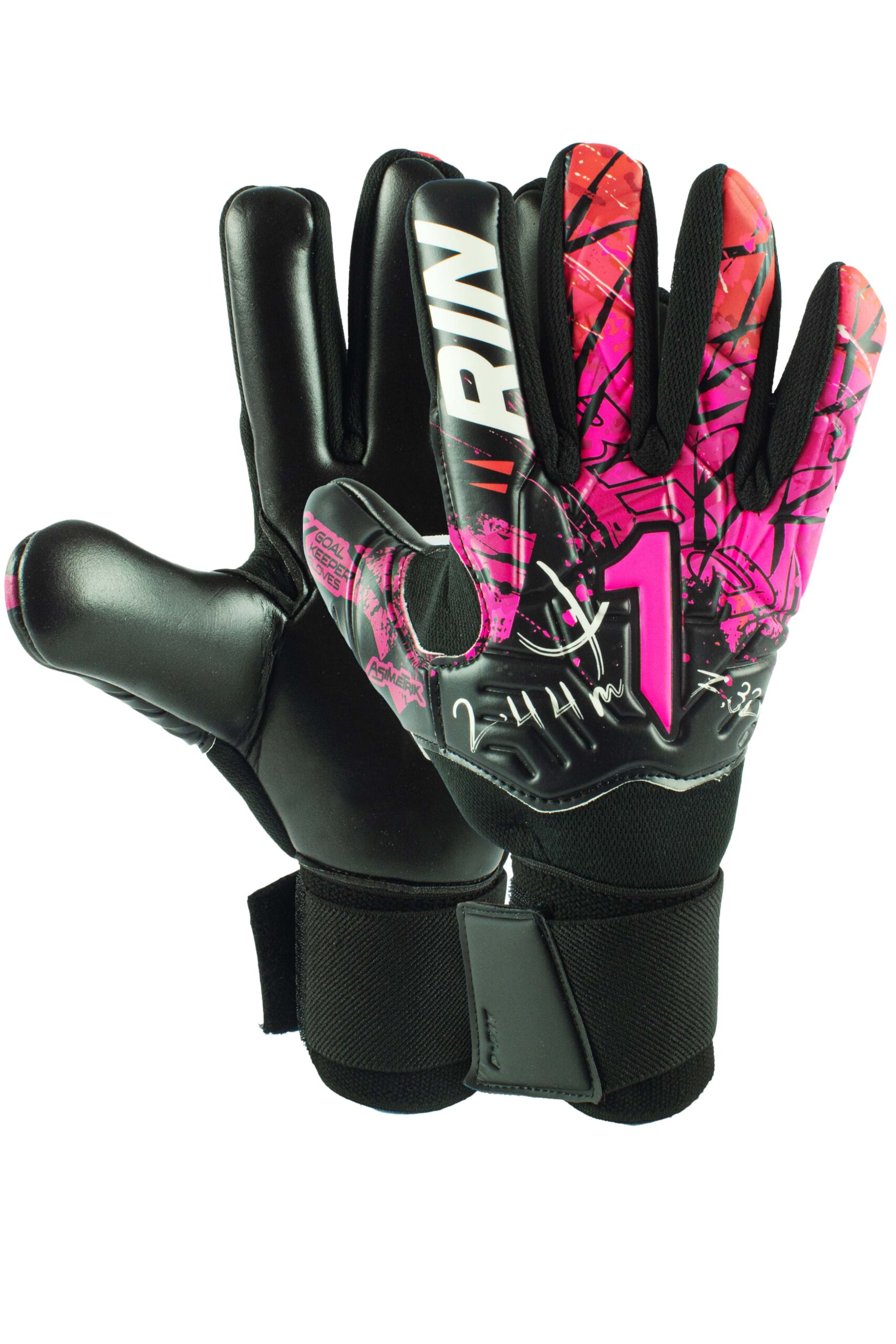 Guantes de portero Rinat Asimetrik Training Magenta rojo